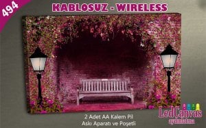 Bank ve Sokak Lambaları Led Işıklı Tablo