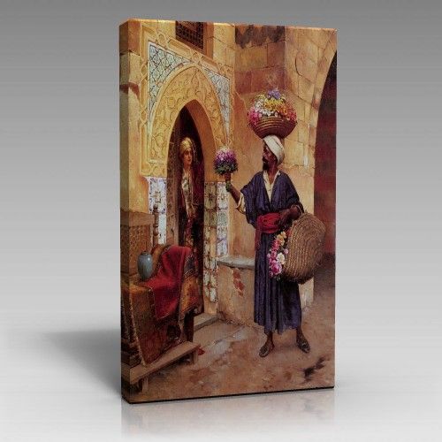 Çiçekçi Tablo (70cm x 100cm)