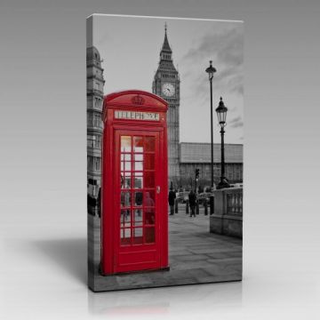 Londra Telofon Kulübesi Tablo (60cm x 90cm)
