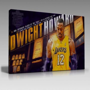 Dwight Howard LA Lakers Tablo (135cm x 90cm)