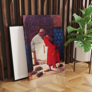 Kaplumbağa Terbiyecisi Işıklı Tablo