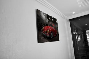 Sanfrancisco Araba Led Işıklı Kanvas Tablo