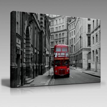 Londra Otobüs Tablo (120cm x 80cm)