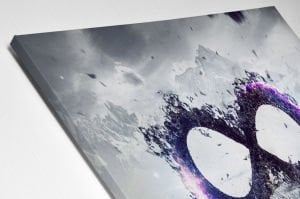 Sonsuzluk Led Işıklı Kanvas  Tablo