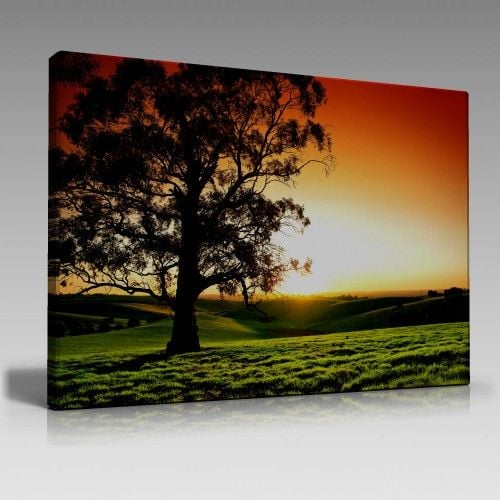 lonely tree sunrise (90cm x 60cm)