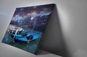 Gondollar  Led Işıklı Tablo