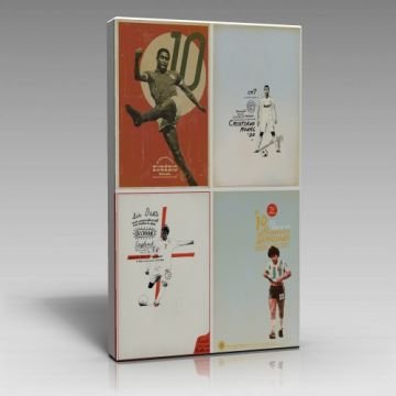 Efsane Futbolcular Tablo (60cm x 90cm)