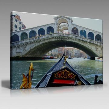 Venedik Köprü Tablo (120cm x 80cm)