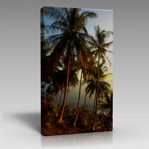 Palmiyeler Tablo (90cm x 135cm)