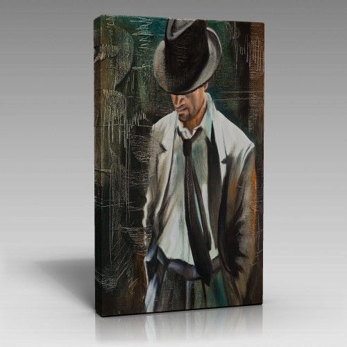 Takım Elbiseli Adam Tablo (60cm x 90cm)