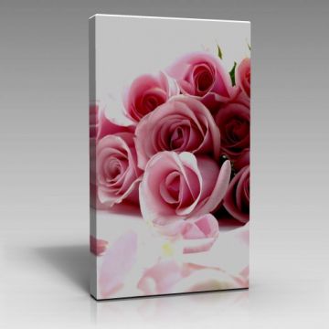 Pembe Güller Tablo (90cm x 135cm)