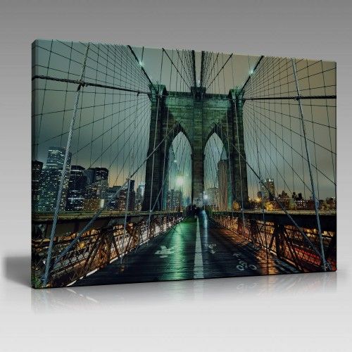 Brooklyn Köprüsü Tablo (45cm x65cm)