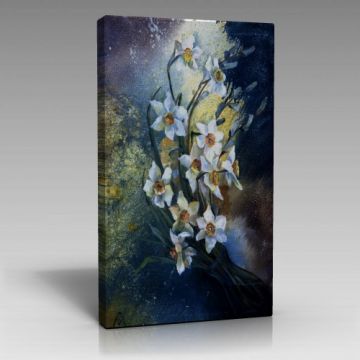 Demet Orkide Kanvas Tablo (45cm x 65cm)
