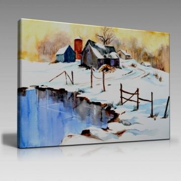 Göl Kıyısı (90cm x 60cm)