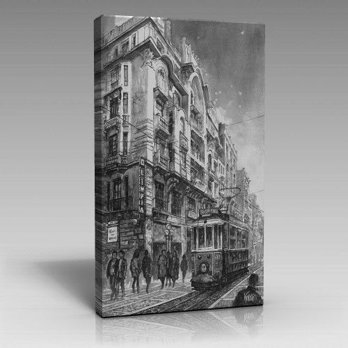 İstiklal Caddesi Tranvay (90cm x 135cm)