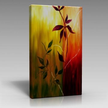 Sonbahar Arkaplan Dekoratif Çiçek Tablo (45cm x 65cm)