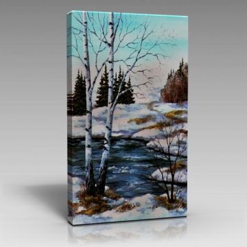 Kış ve Doğal Yaşam Tablo (70cm x 100cm)