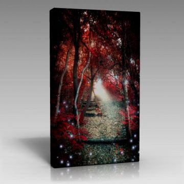 Kırmızı Yapraklar Tablo (45cm x 65cm)
