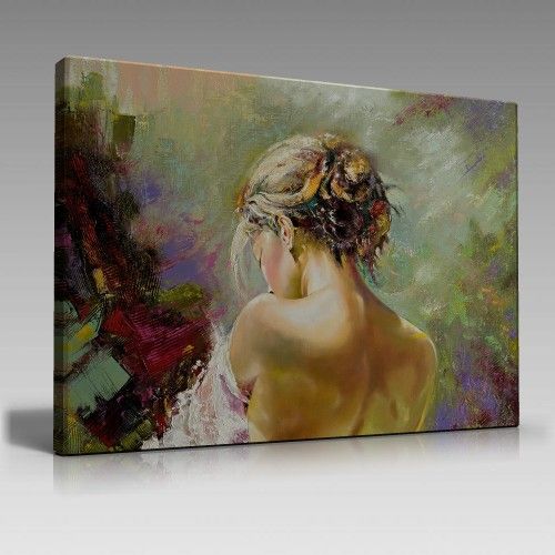 Yağlı boya Dekolte Tablo (135cm x 90cm)
