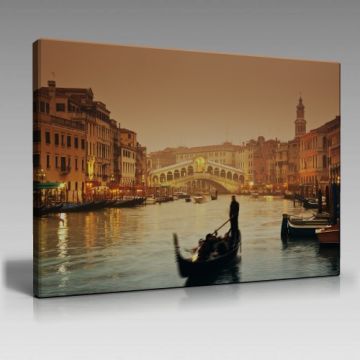 Gondol ve Venedik Tablo (45cm x65cm)