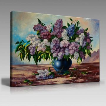 Vazoda çiçekler tablo (90cm x 60cm)