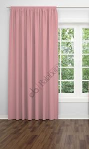 Pembe  Desen Dijital Baskılı Fon Perde Tek Kanat 140x240 cm