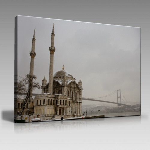 İstanbul Ortaköy Perspektif Tablo (135cm x 90cm)