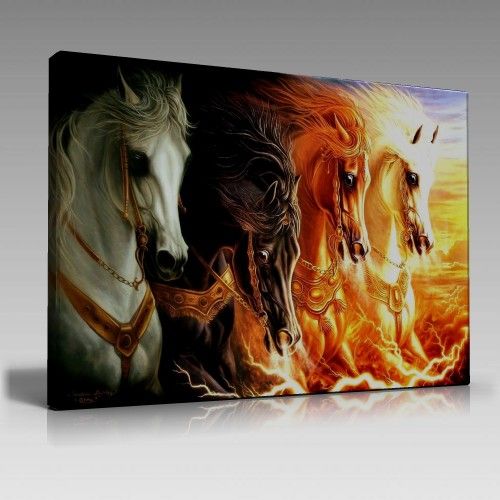 Atlar Tablo (100cm x 70cm)
