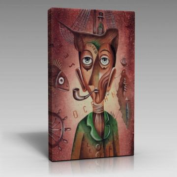 Sanatsal İnsan Tablo (90cm x 135cm)