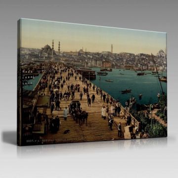 Galata Köprüsü Tablo (135cm x 90cm)