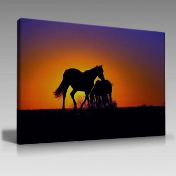 Atlar Tablo (45cm x65cm)