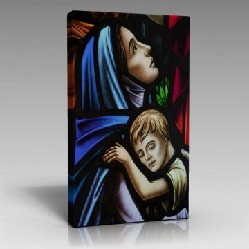 Anne ve Bebek Tablo (45cm x 65cm)
