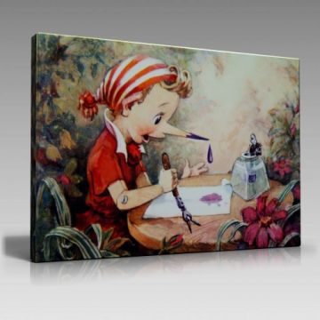 Pinokyo Kanvas Tablo (45cm x65cm)
