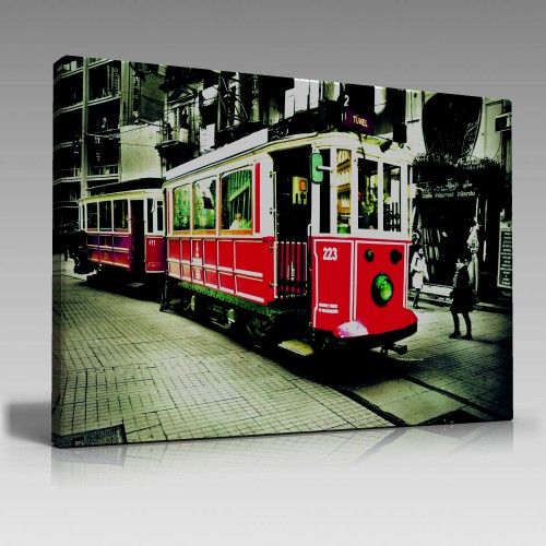 Taksim Tranvay (100cm x 70cm)