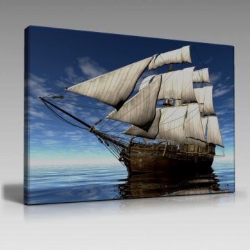 Yelkenli Tablo (100cm x 70cm)