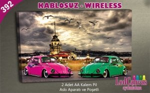 Kız Kulesi Woswos Led Işıklı Tablo